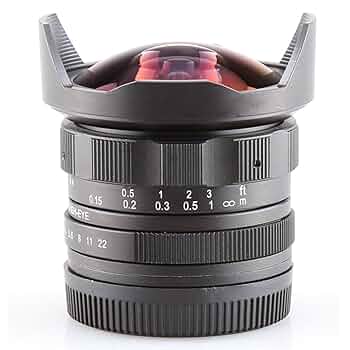 富士フイルム - 【コプ】samyang 魚眼レンズ Amazon | (バシュポ) Pixco APS-CCL-Mil7528N 7.5mm F2.8 超広角